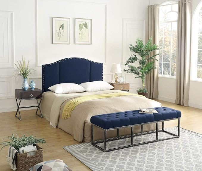 24KF Upholstered Tufted Long Bench Seats - Image 8