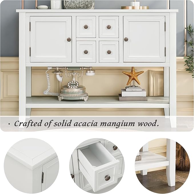 Merax Modern Wood Buffet Cabinet - Image 5