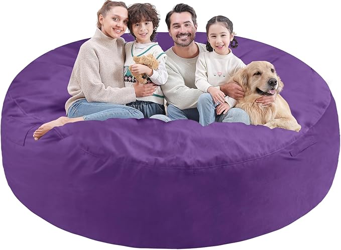 7FT Bean Bag Chair, Large Bean Bag Chairs by SIMFLAG