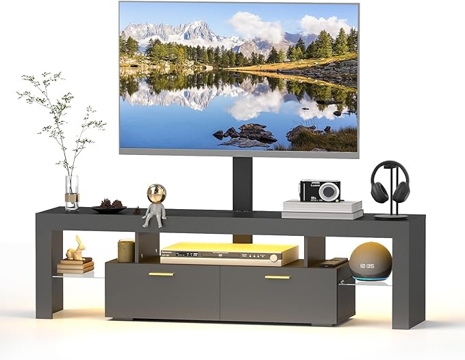 Redkey Modern TV Stand with Mount by ProvidingForBetterLife%EF%BC%81