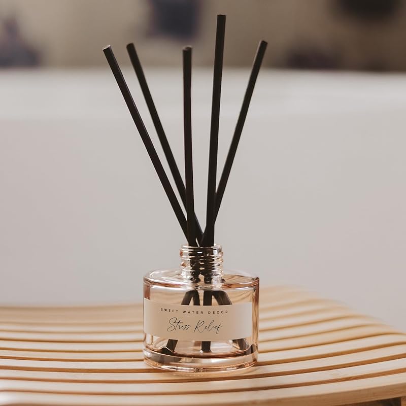 Sweet Water Decor Citrus Calm Reed Diffuser – Room Decor Aesthetic - Image 4