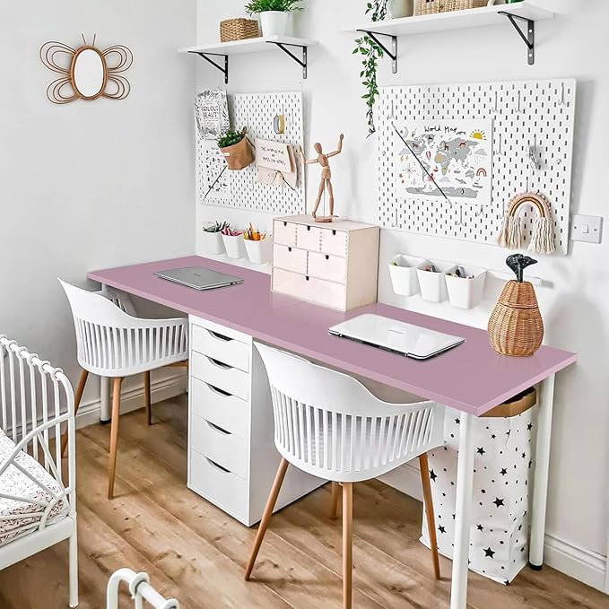 Kaboon Universal Tabletop 59.1"x23.62" Nostalgia Rose, Table Top only - Image 7