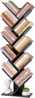 Hoctieon 10 Tier Tree Bookshelf, 10 Shelf Bookcase, Free Standing Tree Bookcase by Hoctieon