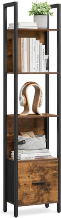 VASAGLE 5-Tier Bookshelf, Book Shelf by VASAGLEbySONGMICSHOME