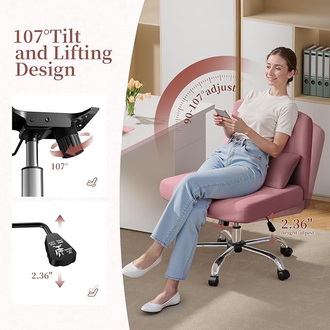 Warmiehomy Criss Cross Office Chair - Image 3