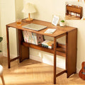 Bamboo Folding Desk Mid Century Modern Desk by Unknown