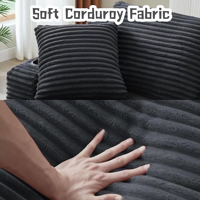 Oversized Sectional Double Chaise Lounge, Compressed Boneless Lounge Chaise - Image 6