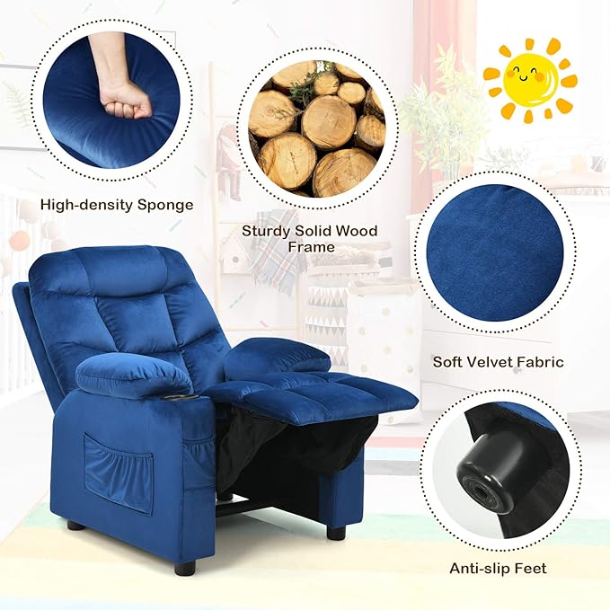 Costzon Kids Recliner Chair - Image 8