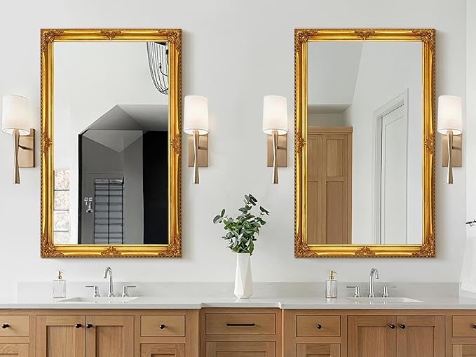 Vintage Wall Mirror, Bedroom - Image 4