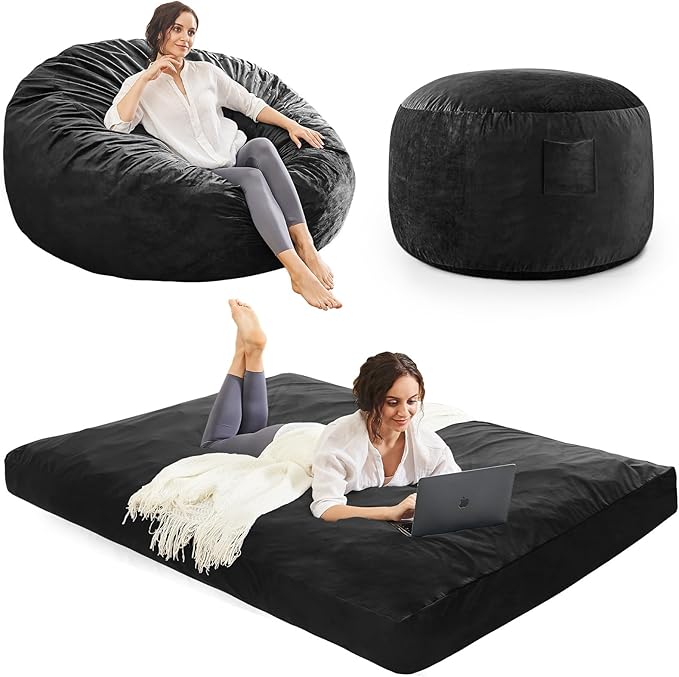 Bean Bag Chairs for Adults by ILPEOD
