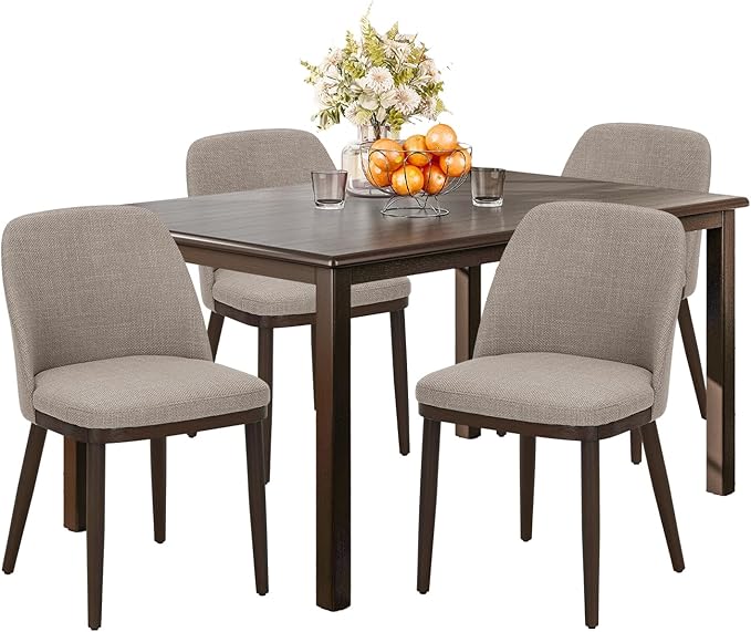 COLAMY 60 Inch Rectangular Kitchen Dining Table by COLAMYINC
