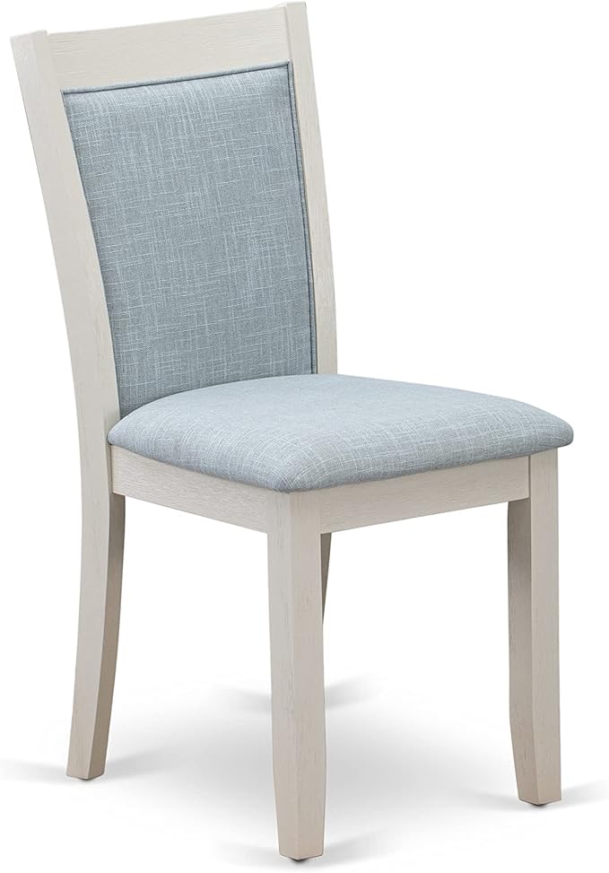 East West Furniture X027MZ015-7 7 Piece Dining Set Consist of a Rectangle - Image 10