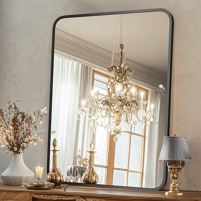 22"×30" Bathroom Mirror for Wall, Modern Bathroom Vanity Mirror - Image 5
