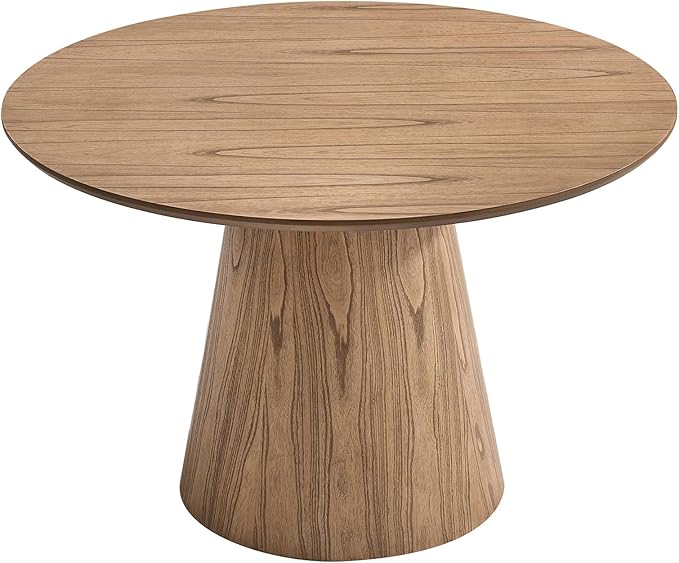 Wooden Kitchen Round Dining Table by Unknown