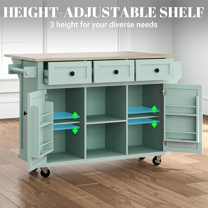 Rovibek Rolling Kitchen Island - Image 6