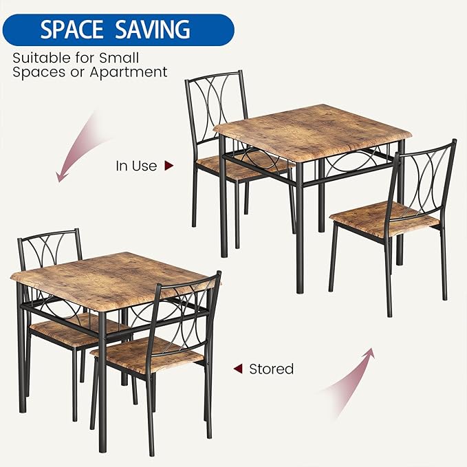 GarveeHome Small Dining Table Set - Image 6