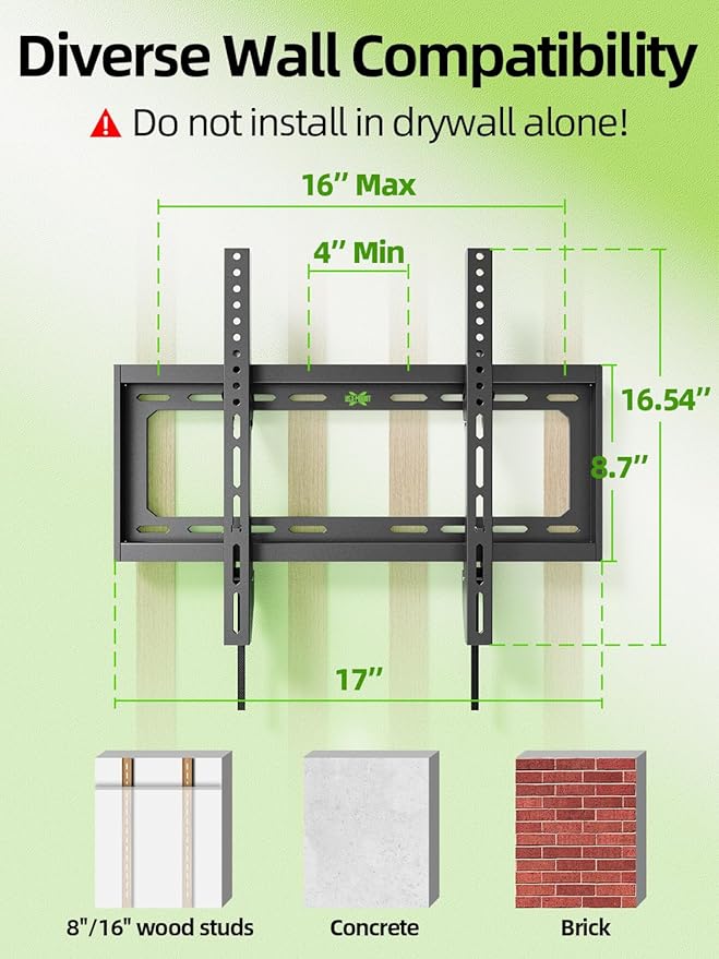 USX Mount Tilting TV Wall Mount Bracket Low Profile - Image 7
