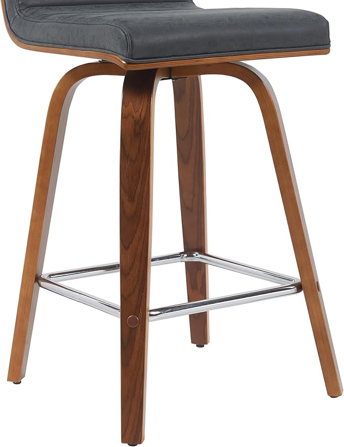 Vienna Modern Counter Height Swivel Bar Stool - Image 7