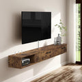 Pmnianhua Farmhouse Floating TV Stand by Pmnianhua