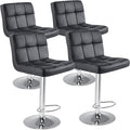 DUMOS Bar Stools Set of 4, 24 inch Counter Height Bar Stools, Upholstered by DumosLifestyle
