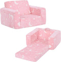 Welnow Toddler Chair, 2-in-1 Soft Sherpa Kids Sofa, Convertible Toddler Couch by LifeGetsBetterWithWelnow