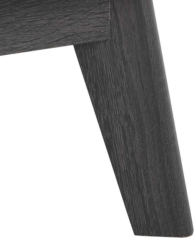 SAFAVIEH ESMA TV Stand for up to 65" Flatscreen – Distressed Black, Sliding - Image 9