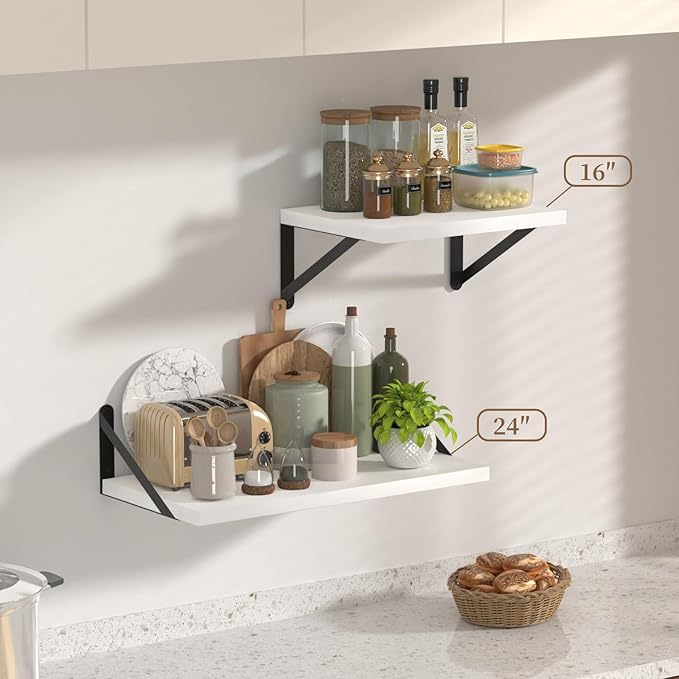 SAUMONIER Floating Shelves Bookshelf - Image 7
