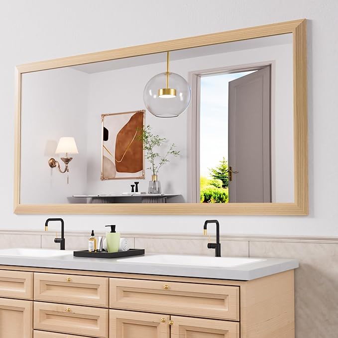 Amorho 72 X36 Inch Bathroom Mirror by Amorho