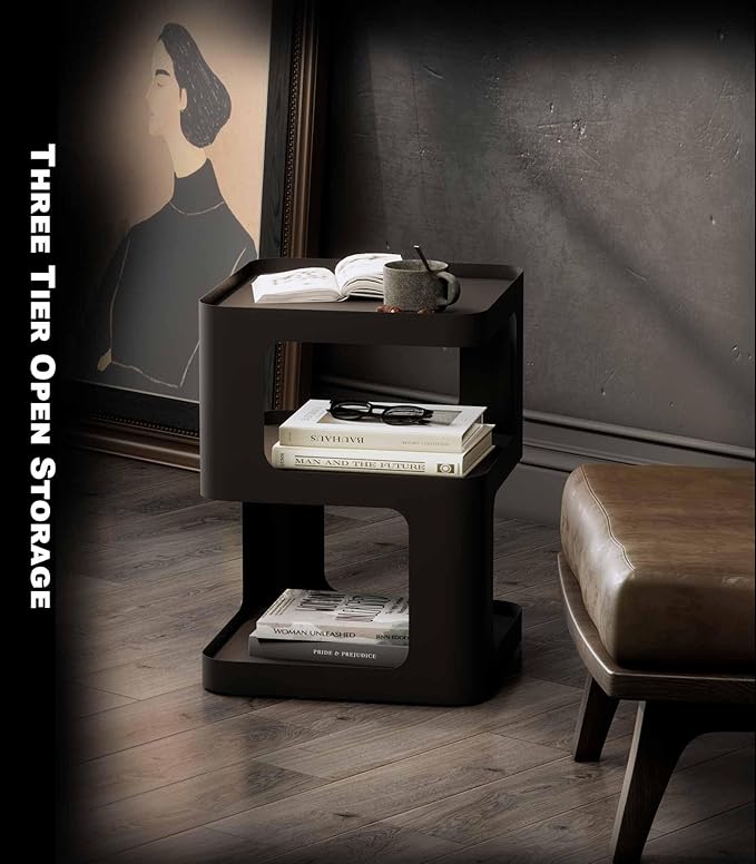 XIV Side Table, Small End Table, Modern Nightstand, Accent Bedside Table - Image 5
