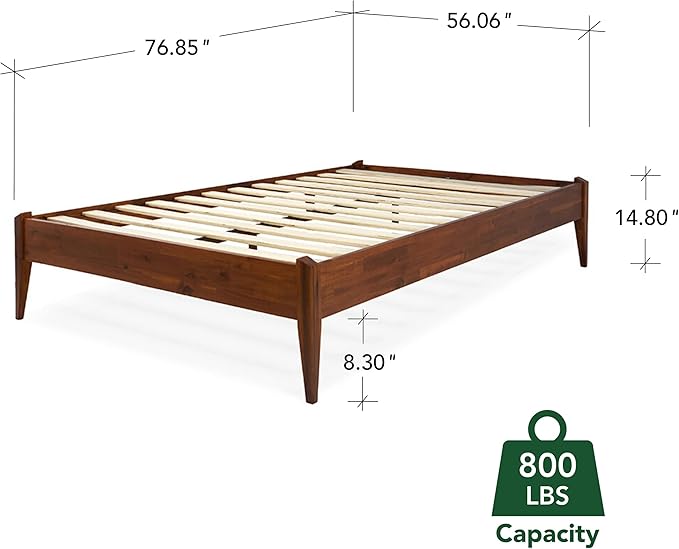 Bme Dinkee 15 Inch Signature Bed Frame Without Headboard - Image 2