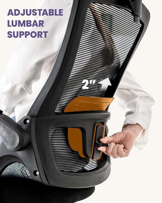 NEO CHAIR Ergonomic Adjustable Home Office Desk Chair High Back Computer Gaming - Image 4