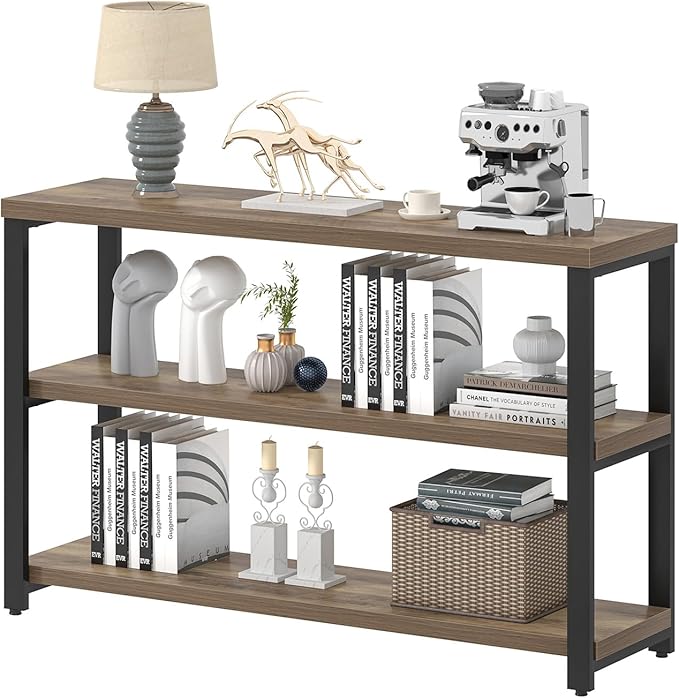 EXCEFUR Modern Sofa Table Behind Couch, Console Table - Image 8
