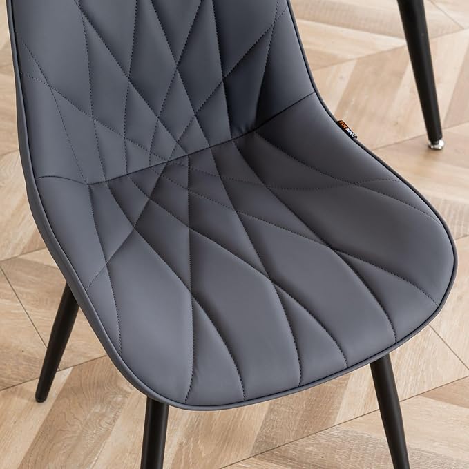 Rowill Dining Chairs Set of 2 Modern Kitchen Chairs - Image 8