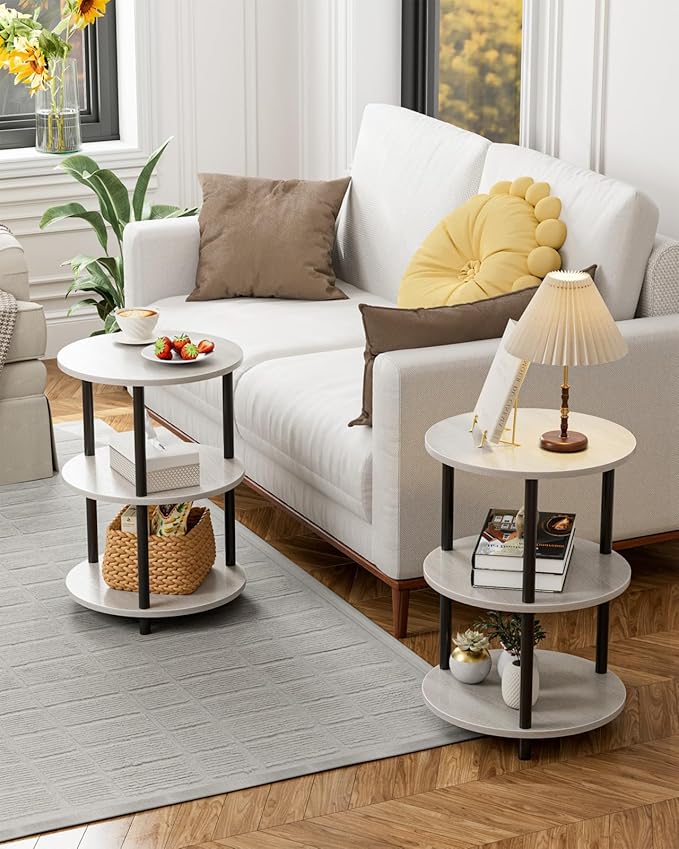 Small Round End Table - Image 6