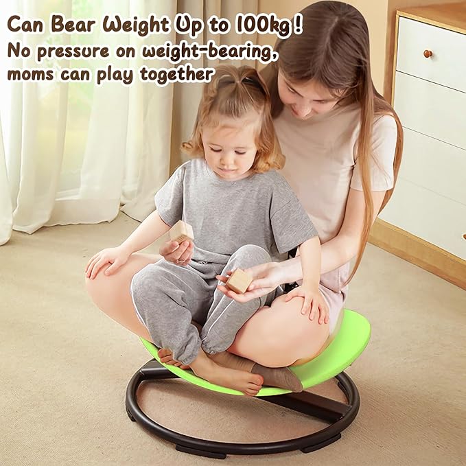 Kids Sensory Spinning Chair for Autism Ages 3+, Sit and Spin Swivel Chair for - Image 6