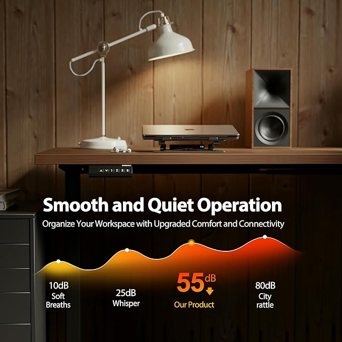 Agilestic L-Shaped Standing Desk Adjustable Height, Electric Corner Standing - Image 7