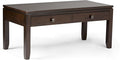 SIMPLIHOME Cosmopolitan Coffee Table by SimpliHome