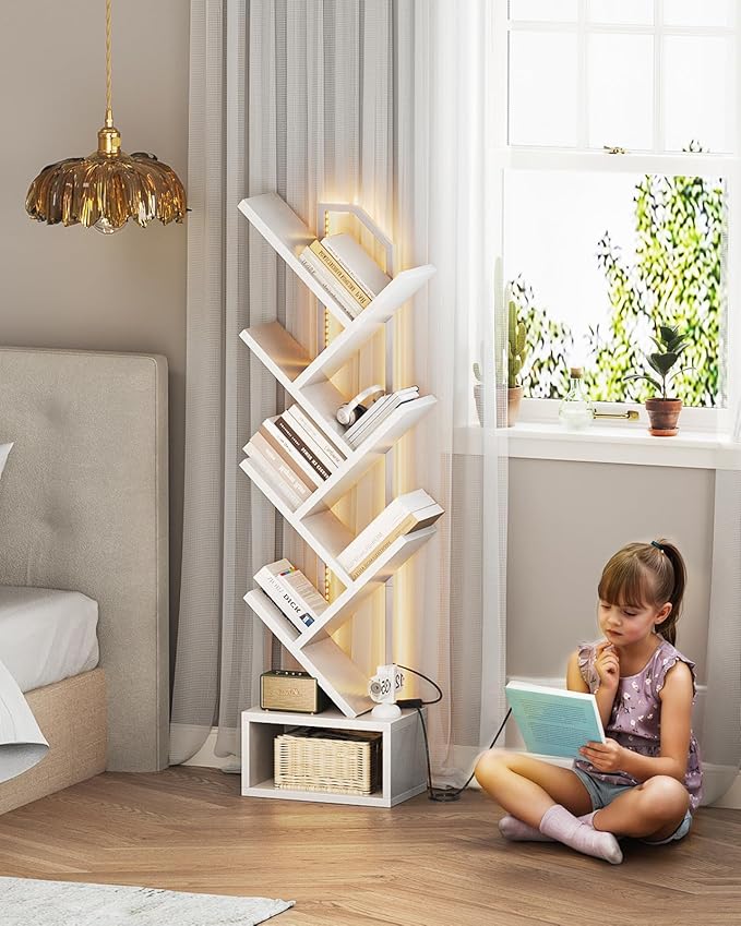 Casaottima White Tree Bookshelf - Image 7