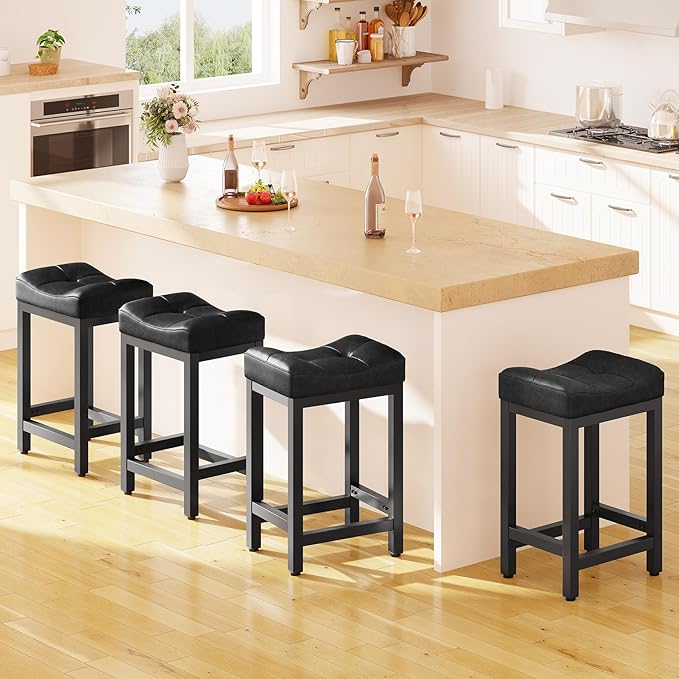 Dripex Modern Backless Bar Stools - Image 6
