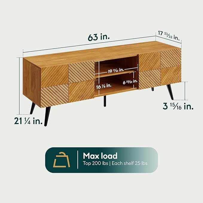 Bme Rhombus Wooden TV Stand - Image 2