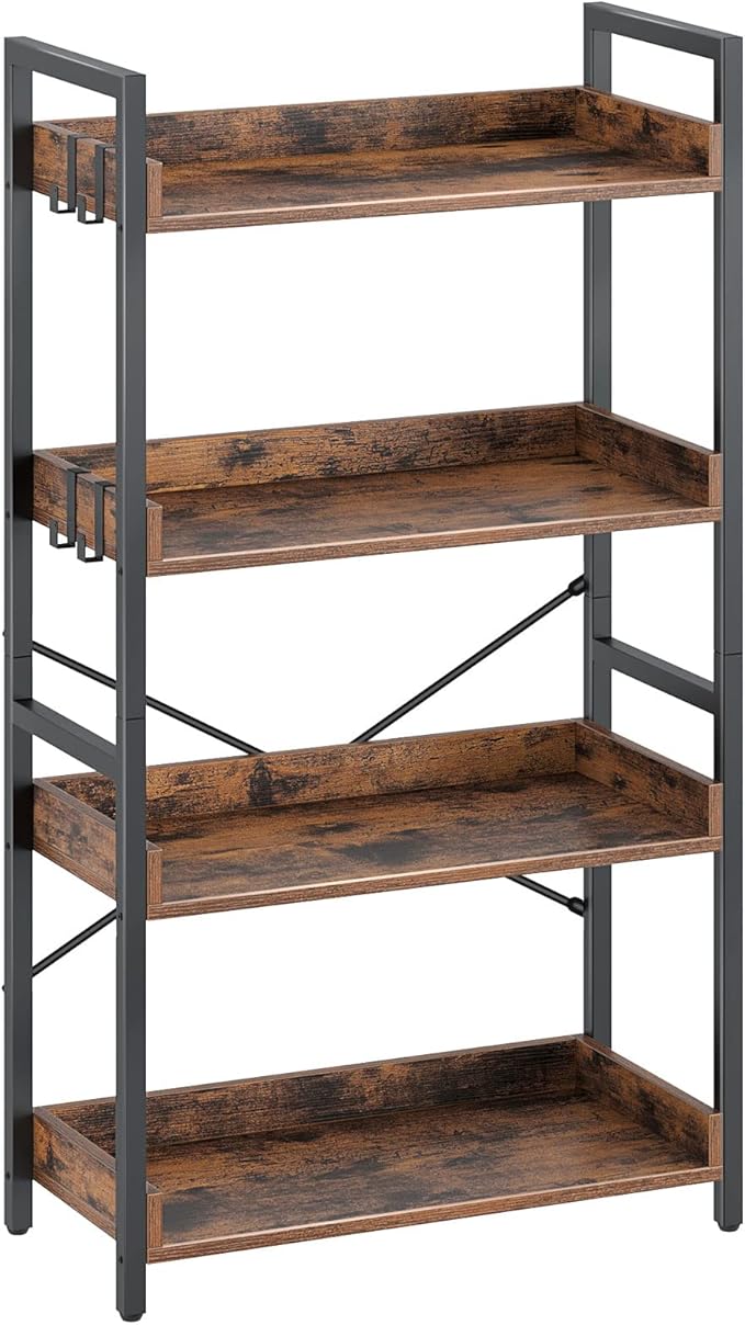 Rolanstar Bookshelf 4 Tier by Rolanstar