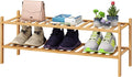 2-Tier Long Shoe Rack for Entryway, Long 33IN | Beautiful | Functional | Sturdy by VIEWCARE