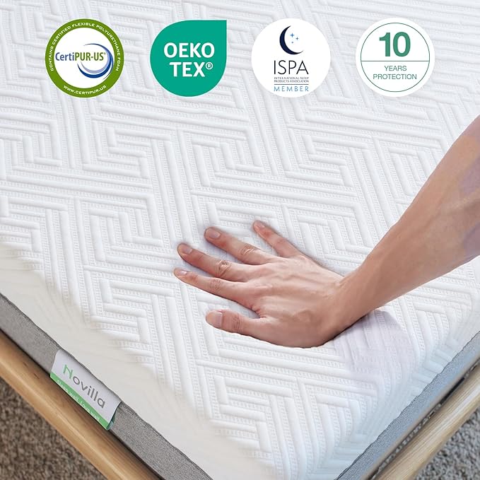 Novilla Mattress King, 14 Inch King Size Memory Foam Mattress in a Box - Image 5