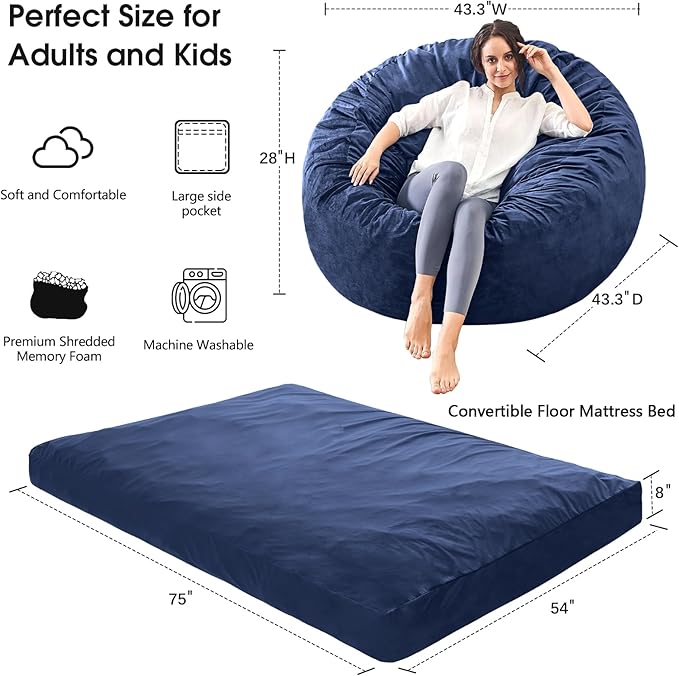 Bean Bag Chairs for Adults - Image 3