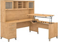 Bush Furniture Somerset 3 Position Sit to Stand L Shaped Desk by BushHome