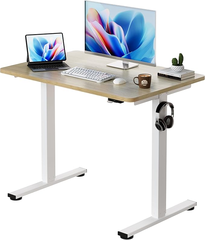 Okin Small Electric Standing Desk by Okin