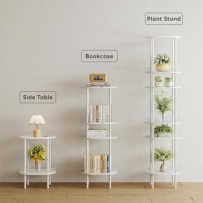 Small Round Side Table, Bedside Table - Image 5