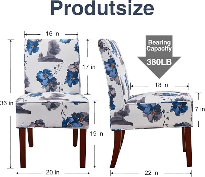Chair Dining, Upholstered Dining Chair, Accent Chair - Image 3