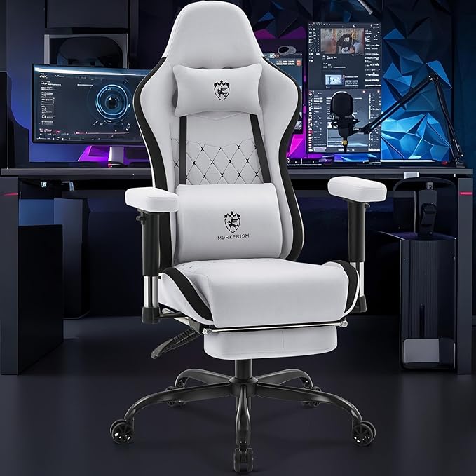Gaming Chair Breathable Fabric, Computer Office Chair - Image 2