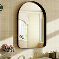 30"x20" Arched Bathroom Mirror by EASLY